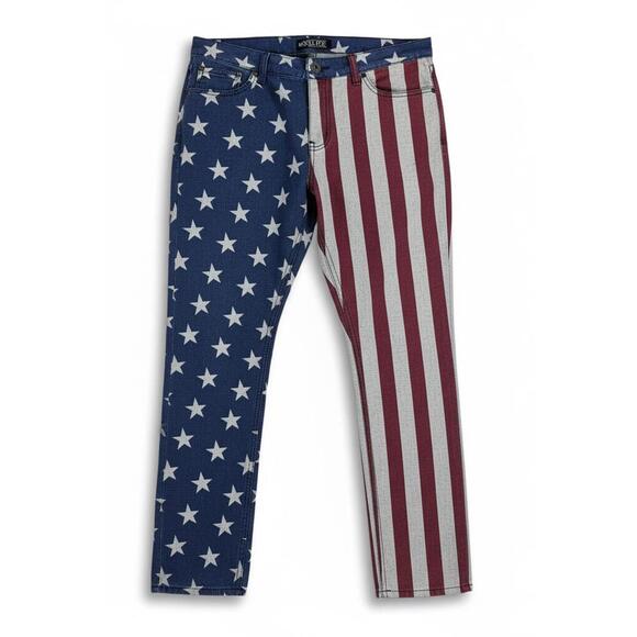 RUDE Other - Rude Skinny American Flag Jeans Cotton, Spandex Size 40×32